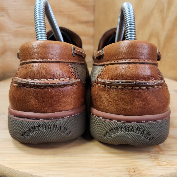 Tommy Bahama Suede Leather Loafer Boat Shoes main image 4